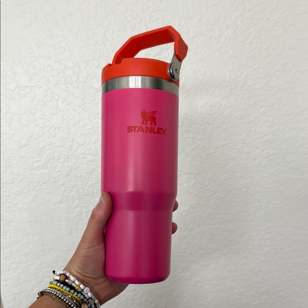 Stanley Pink and Orange Tumbler